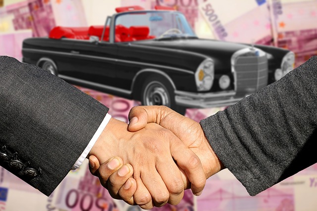 koupě nového automobilu